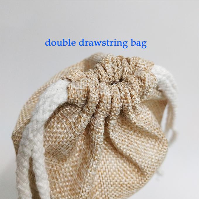 Дешевый холст сумки drawstring ткани цены по прейскуранту завода-изготовителя выдвиженческий сделанный в низком уровне Китая