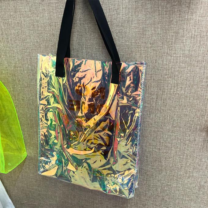 сумка 2014 женщин tote пляжа pvc лазера hologram моды женщин оптовых голографических ходя по магазинам